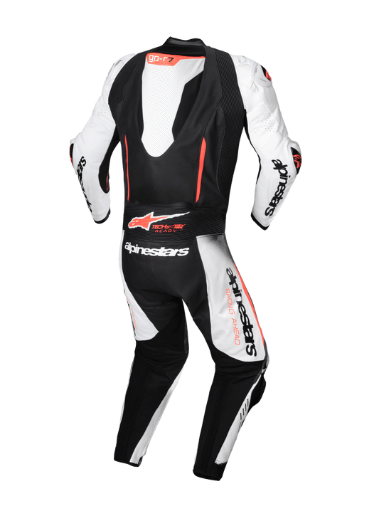 Alpinestars GPR7 1 Piece Leather Suit - White / Black / Red
