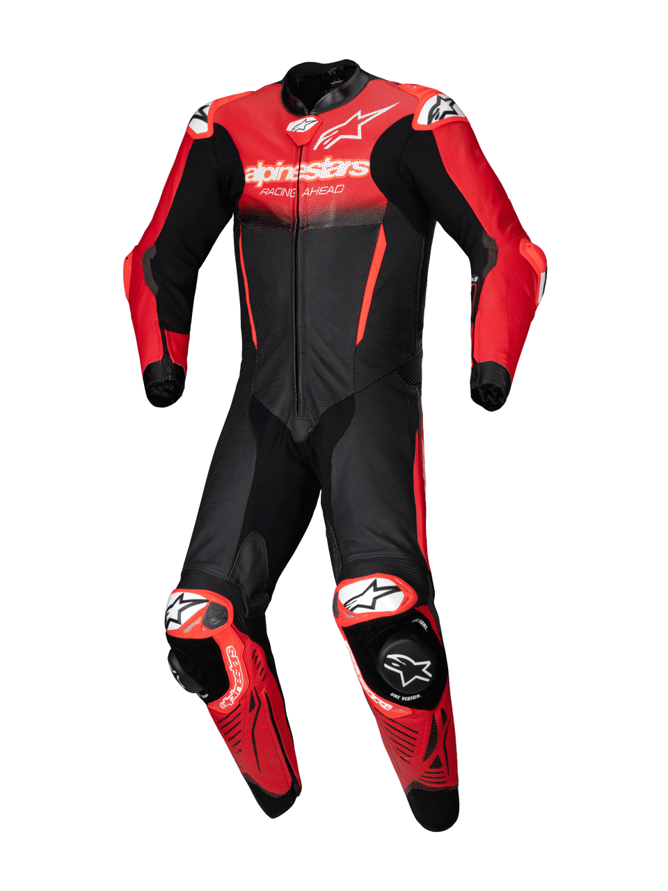 Alpinestars GPR7 1 Piece Leather Suit - Black / Red