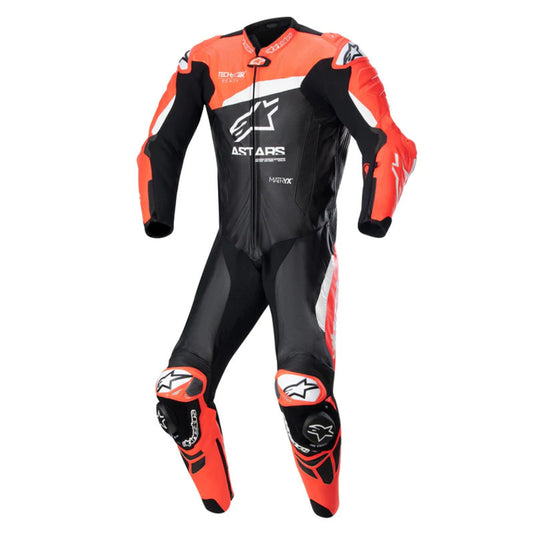 Alpinestars GP Plus V4 1 Piece Leather Suit Black Red