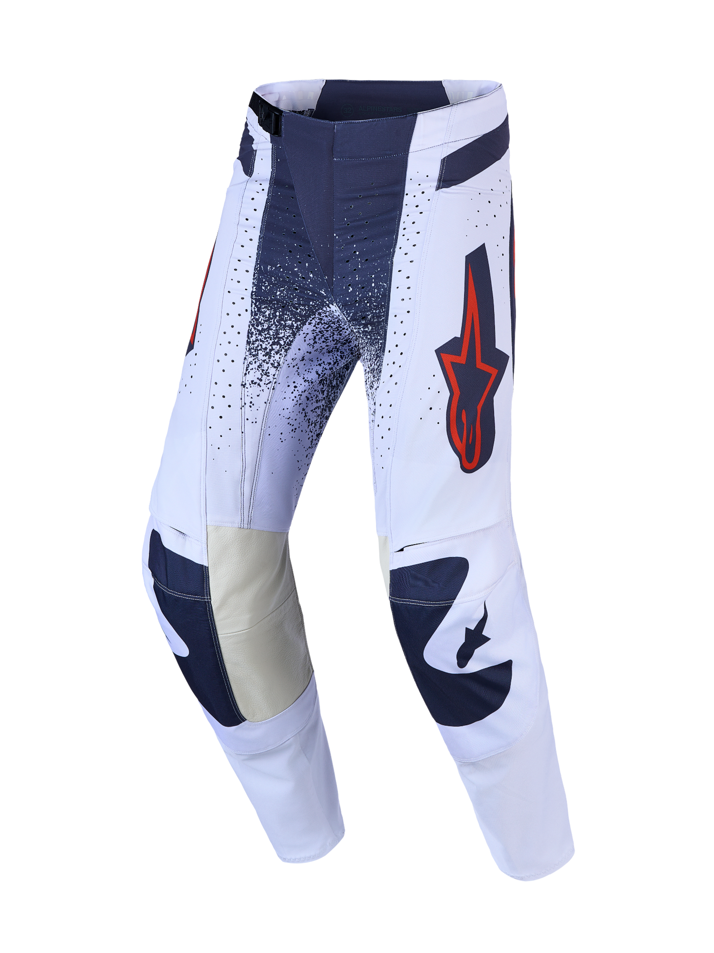 Alpinestars MX27 Techstar Swan Pants - Light Lilac / Red