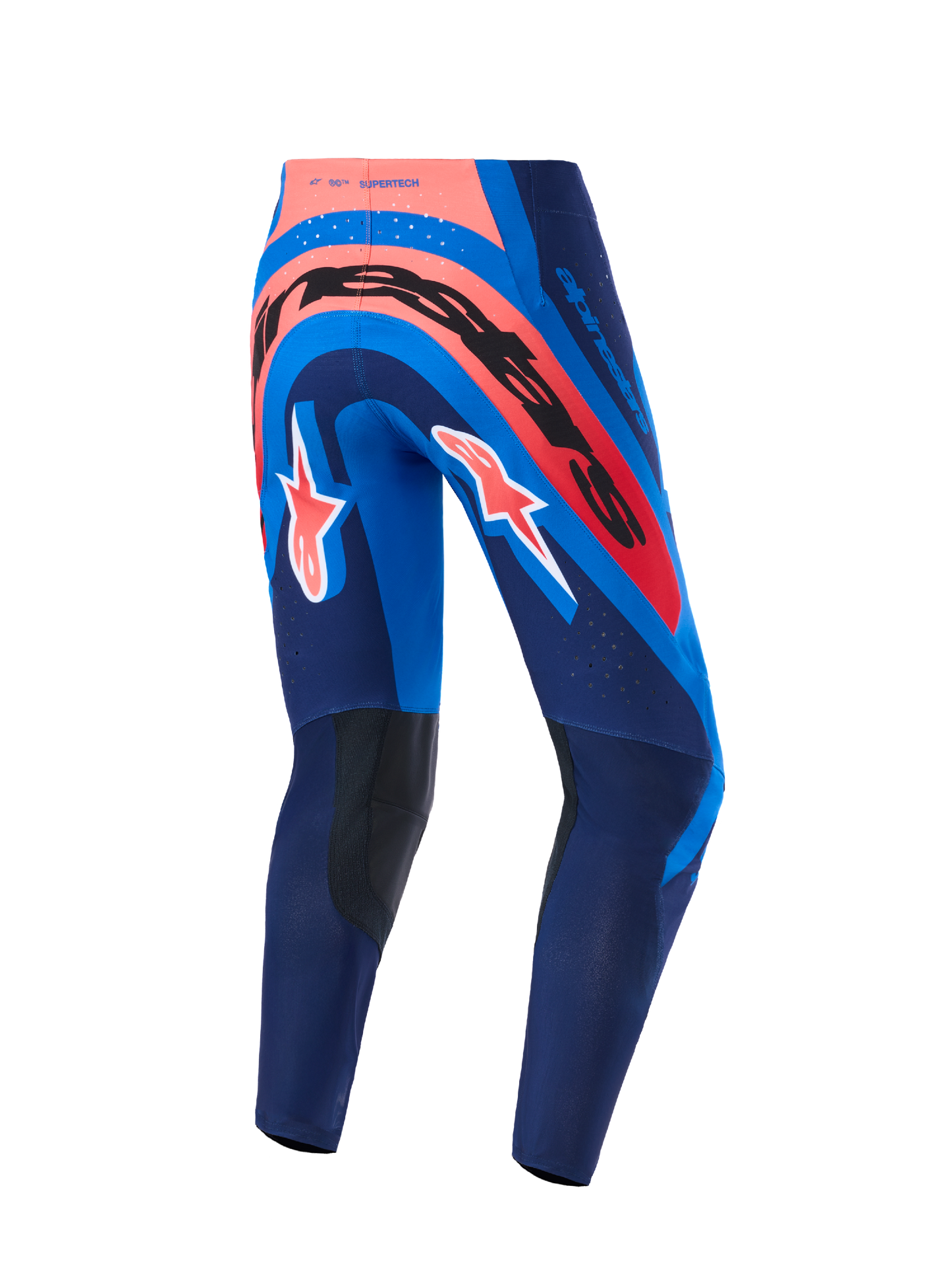 Alpinestars MX26 Supertech Vista Pants - Black / Orange / Blue