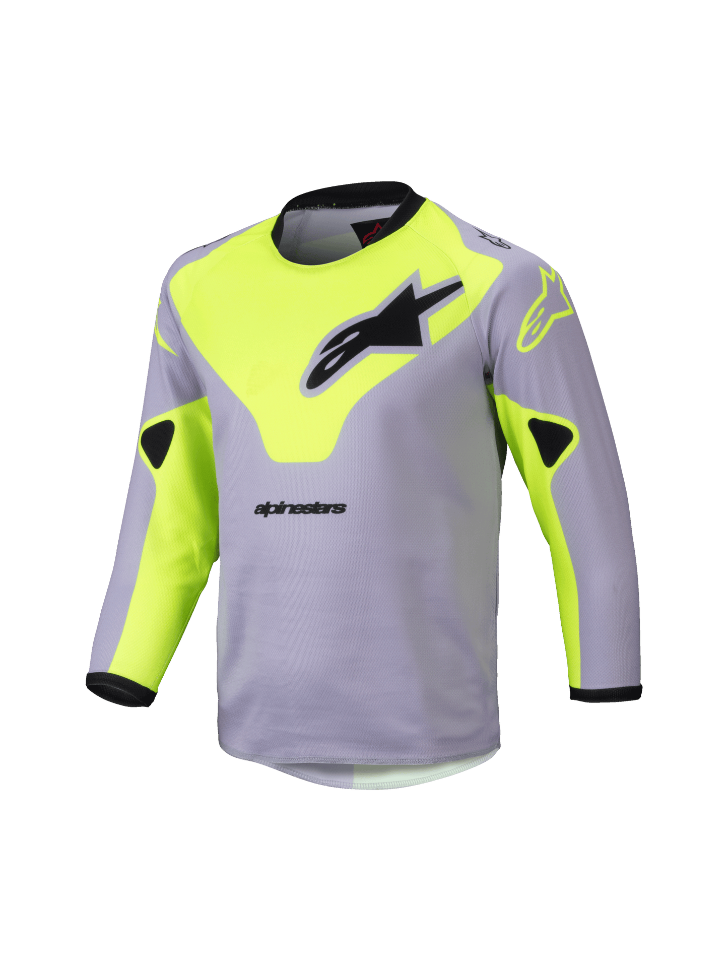 Alpinestars MX25 Kids Racer Veil Jersey Grey Yellow