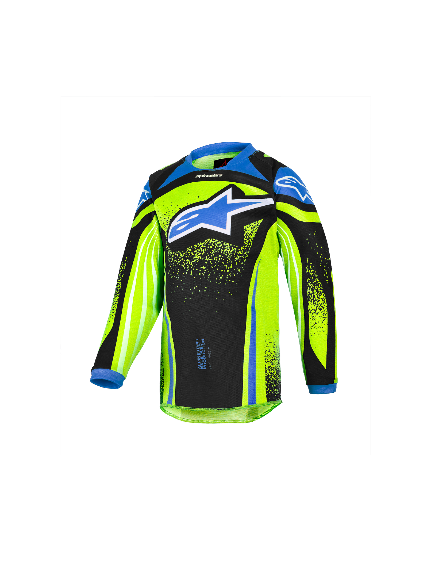 Alpinestars MX26 Kids Racer Nomur Jersey - Yellow / Blue
