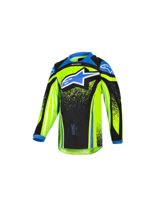 Alpinestars MX26 Kids Racer Nomur Jersey - Yellow / Blue