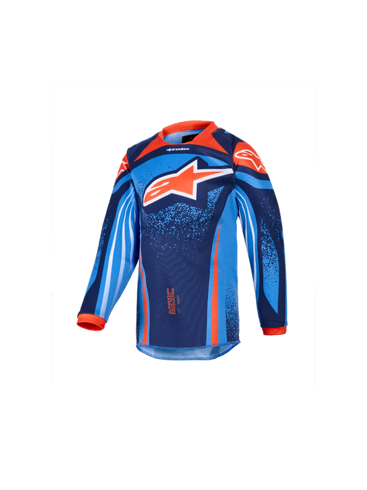 Alpinestars MX26 Kids Racer Nomur Jersey-  YXS - Blue / Orange