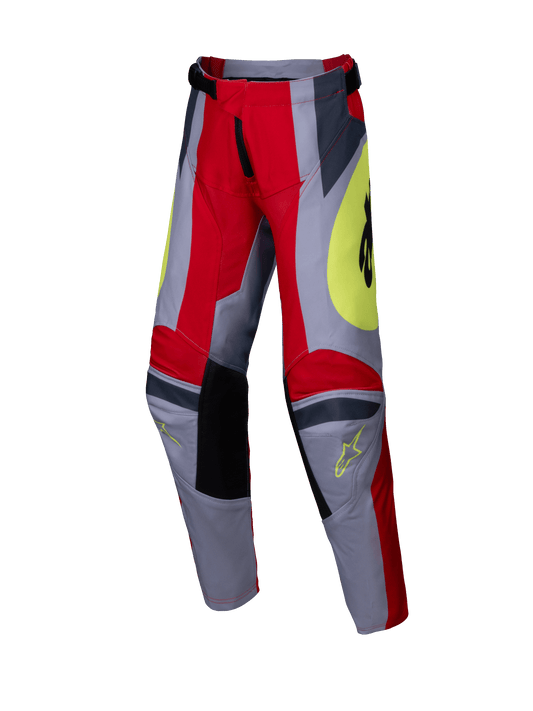 Alpinestars MX25 Youth Racer Melt Pant Red Grey