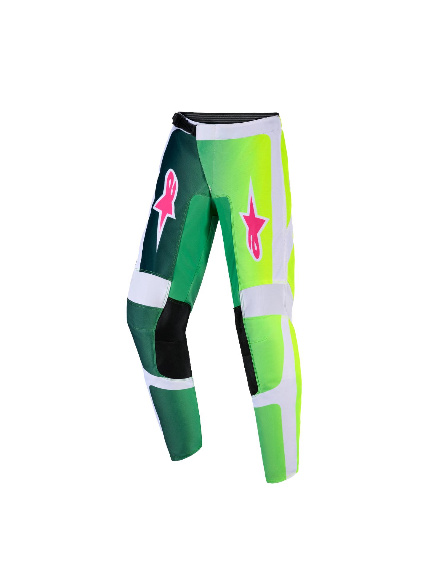 Alpinestars MX26 Youth Fluid Portl Pants - Green / Pink