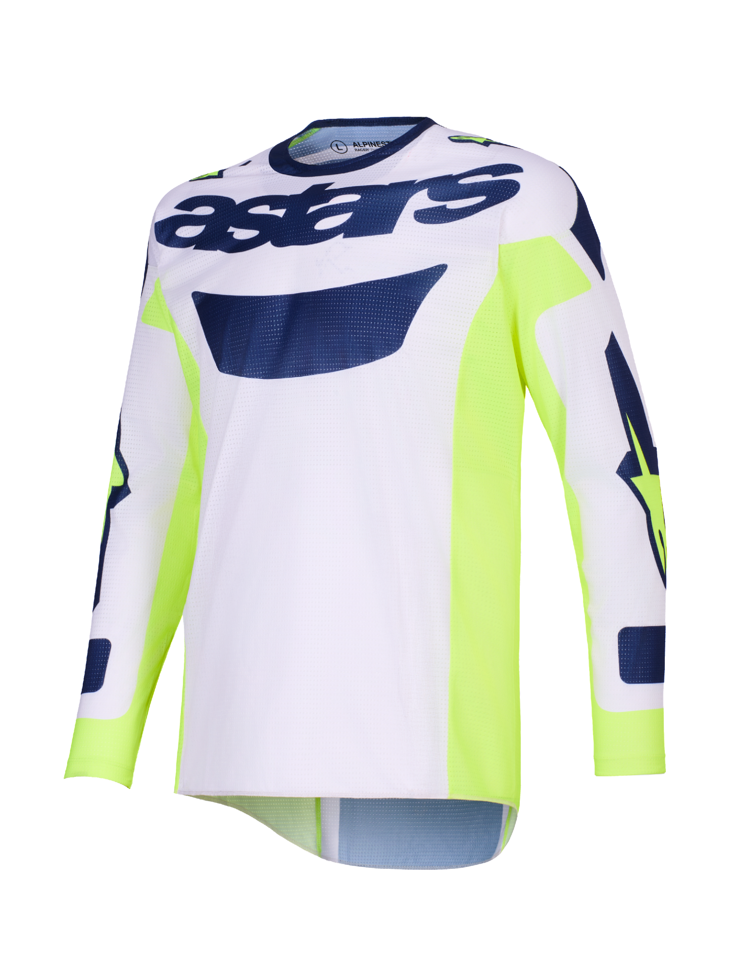 Alpinestars MX26 Racer Air Riway Jersey - Grey / Yellow