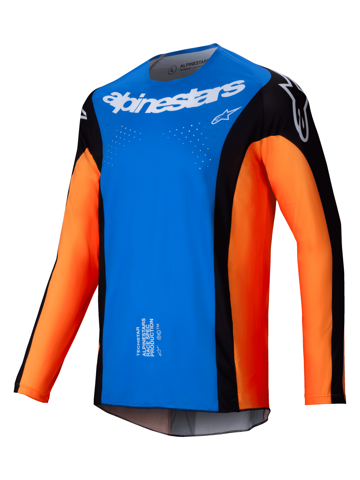 Alpinestars MX25 Techstar Melt Jersey Orange Blue