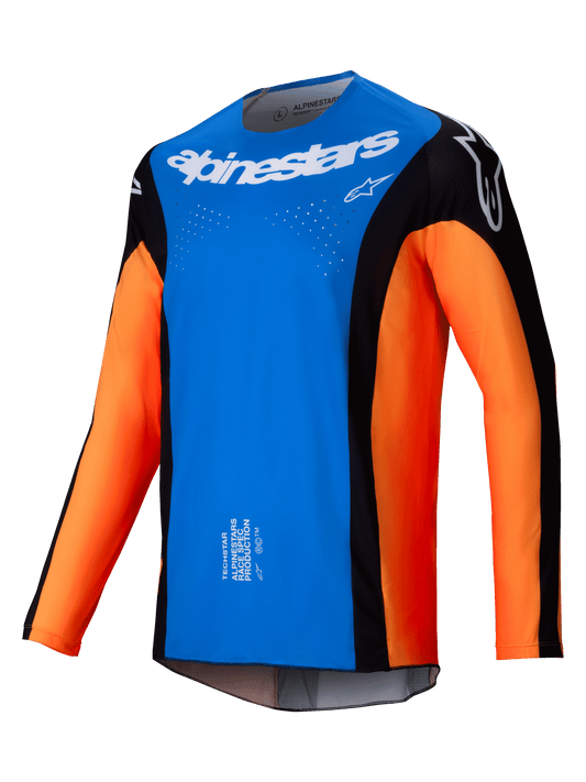 Alpinestars MX25 Techstar Melt Jersey Orange Blue