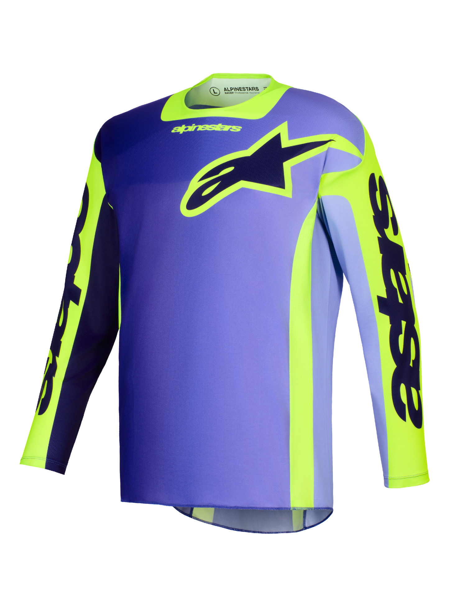 Alpinestars MX26 Racer Portl Jersey - Purple / Yellow