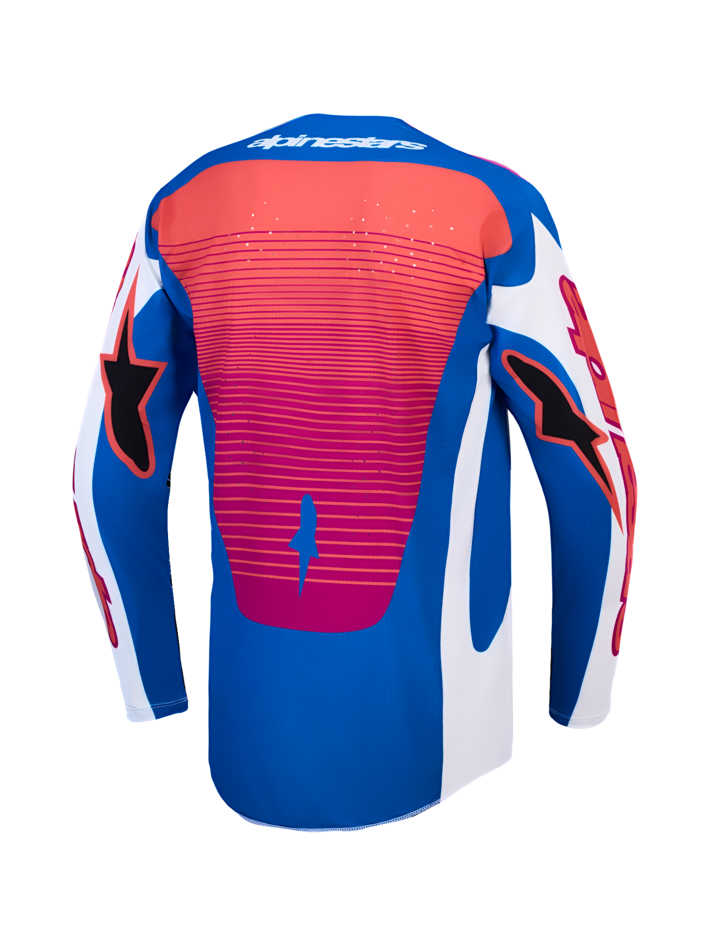 Alpinestars MX27 Techstar Maven Jersey - Orange / Blue