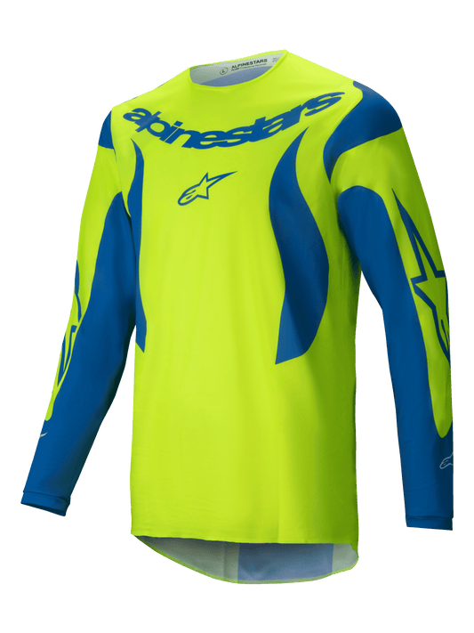 Alpinestars MX25 Fluid Haul Jersey Yellow Blue