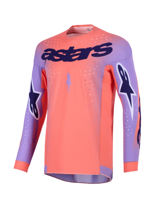 Alpinestars MX26 Supertech Scenz Jersey - Orange / Purple