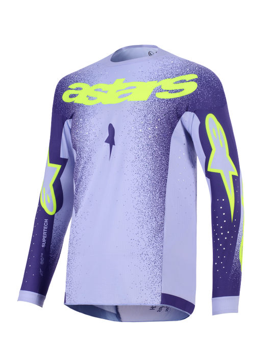 Alpinestars MX26 Supertech Scenz Jersey - Purple / Yellow