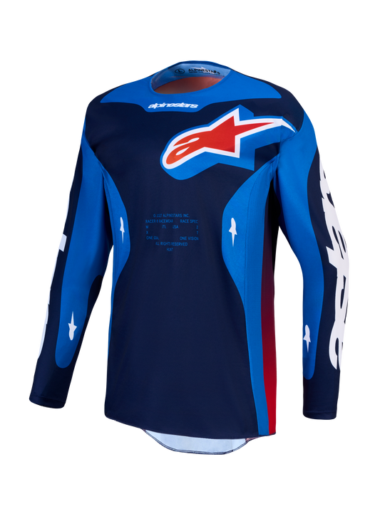 Alpinestars MX27 Racer Hunt Jersey - Blue / Red