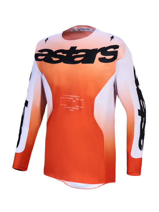 Alpinestars MX27 Racer Amber Jersey - Red