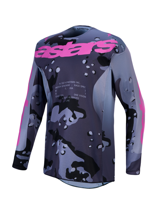 Alpinestars MX27 Racer Lone Jersey - Grey / Purple
