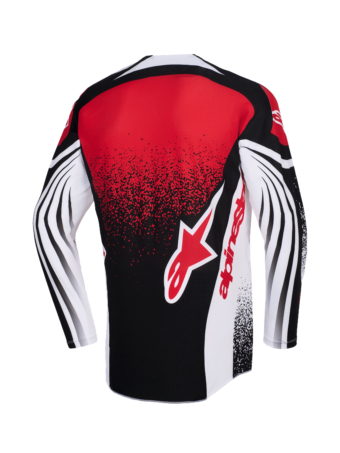 Alpinestars MX26 Techstar Nomur Jersey - Black / White / Red