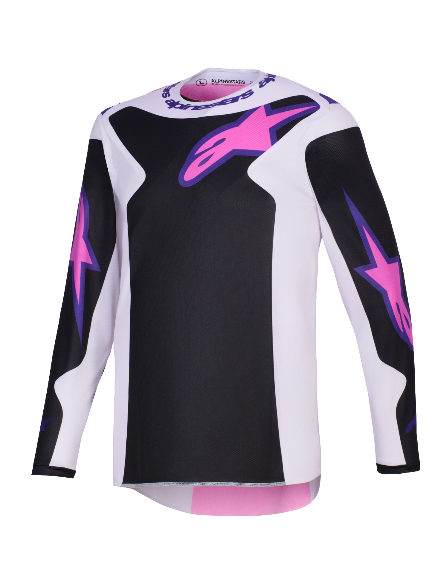 Alpinestars MX26 Fluid Grid Jersey - Grey / Purple