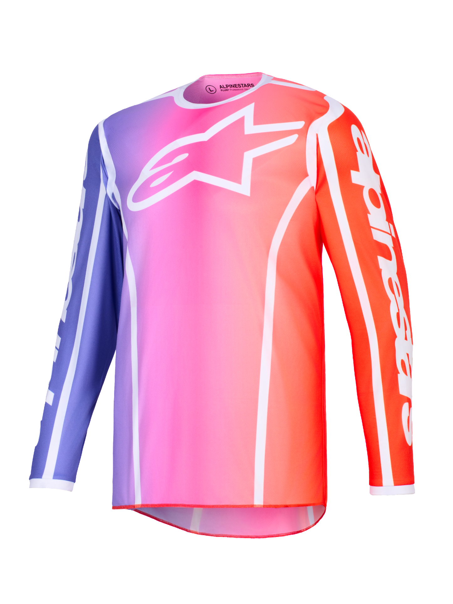 Alpinestars MX26 Fluid Apex Jersey - Pink / Purple