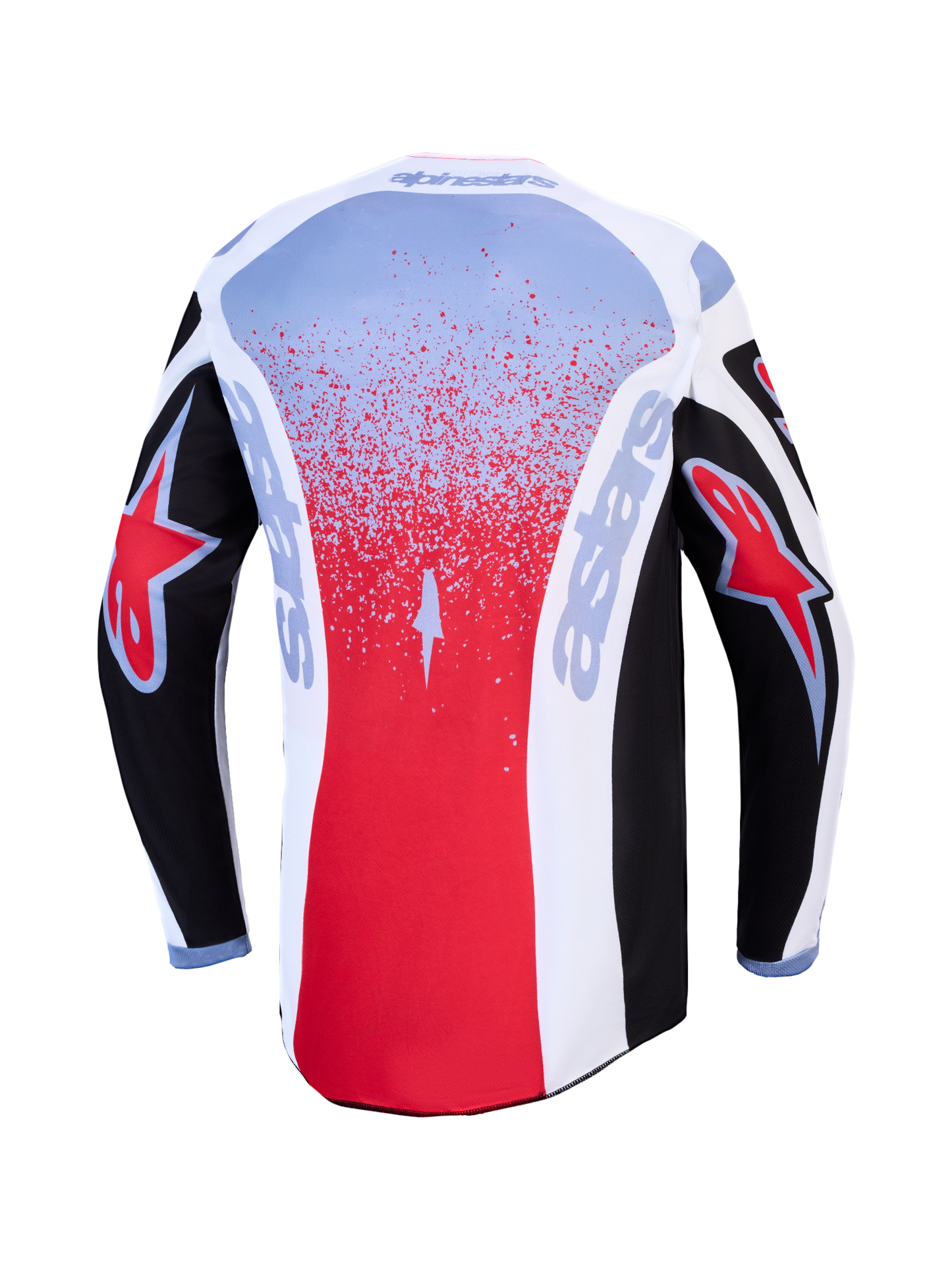 Alpinestars MX27 Fluid Drag Jersey - Black / Blue / Red
