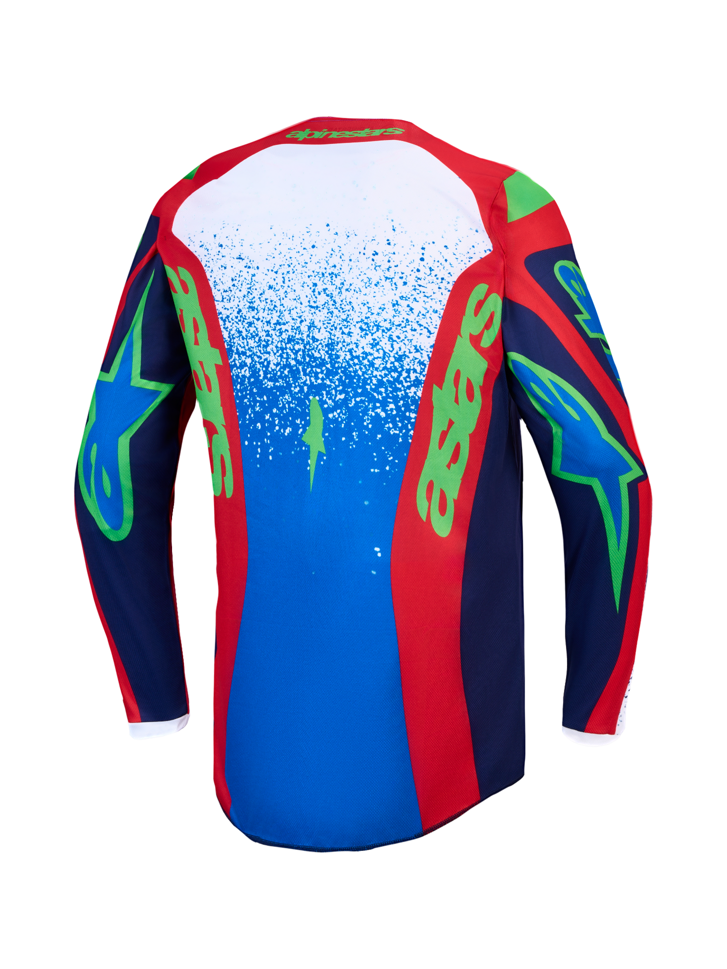Alpinestars MX27 Fluid Drag Jersey - Black / Red / White