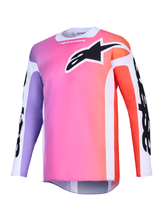 Alpinestars MX26 Racer Air Portl Jersey - Pink / Purple
