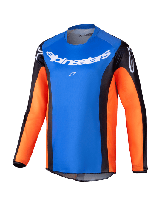 Alpinestars MX25 Youth Racer Melt Jersey Orange Blue