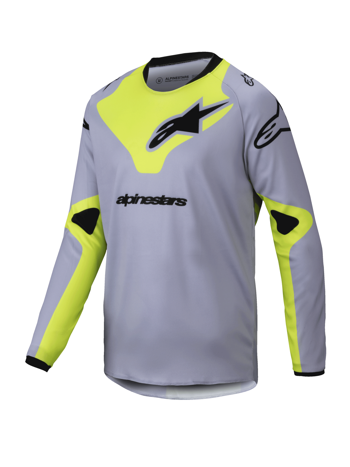 Alpinestars MX25 Youth Racer Veil Jersey Grey Yellow