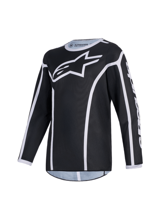 Alpinestars MX26 Youth Fluid Apex Jersey - Black / Grey