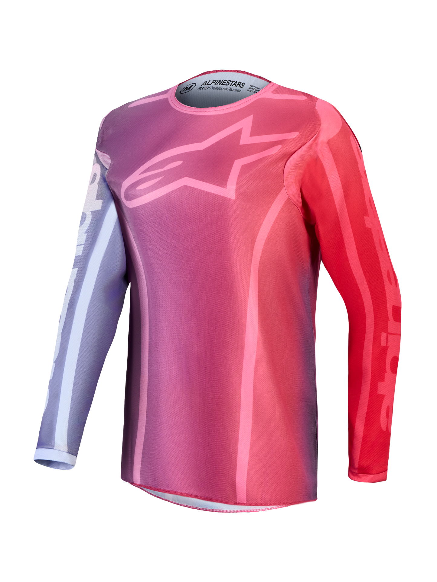 Alpinestars MX27 Women's Fluid Kepler Jersey - Purple / Red