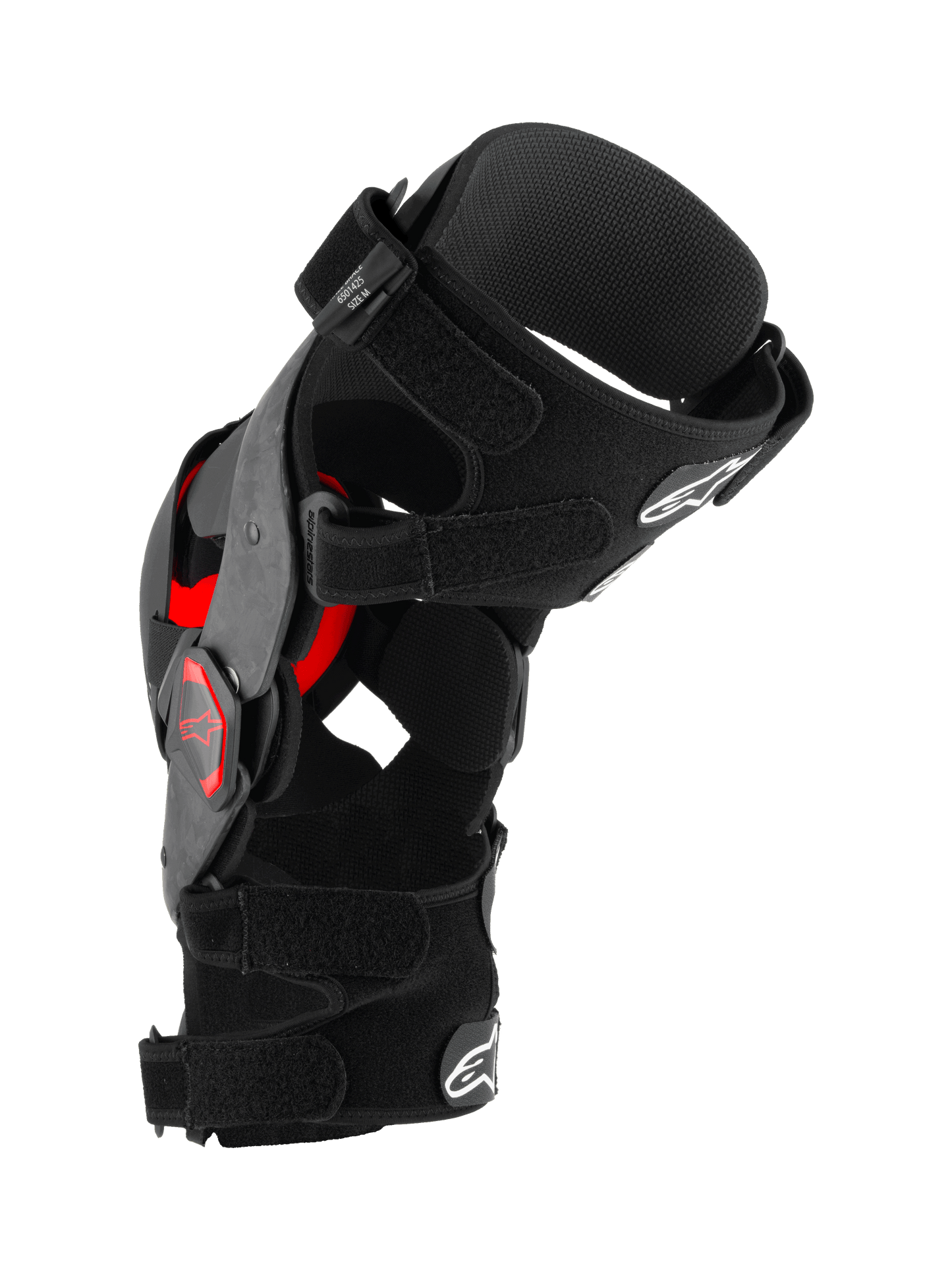 Alpinestars RK-10 Plasma Knee Brace (Pair) - Black / Red