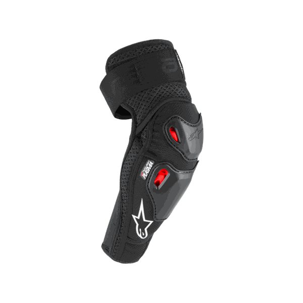 Alpinestars Bionic Pro Plasma Elbow Braces (Pair) - Black / Red / White
