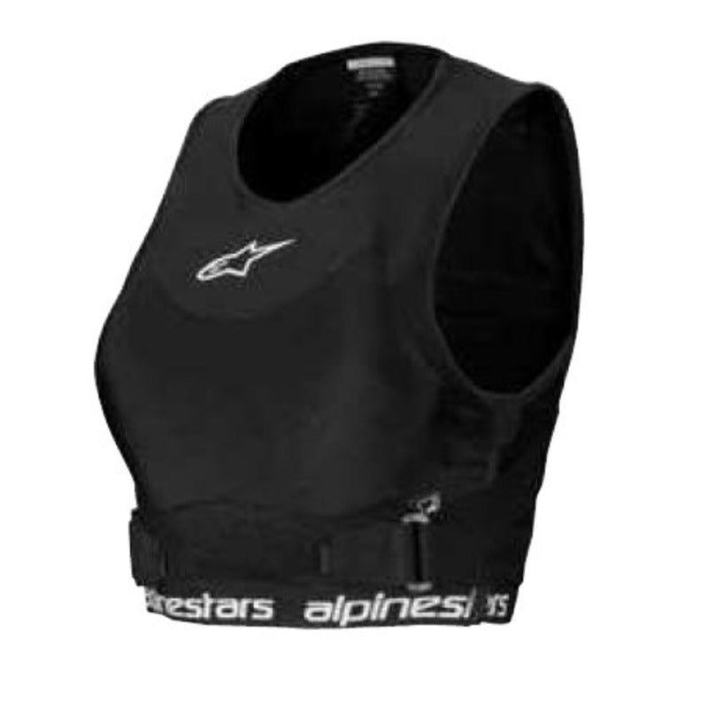 Alpinestars Women's Plasma Chest Guard - Black / White