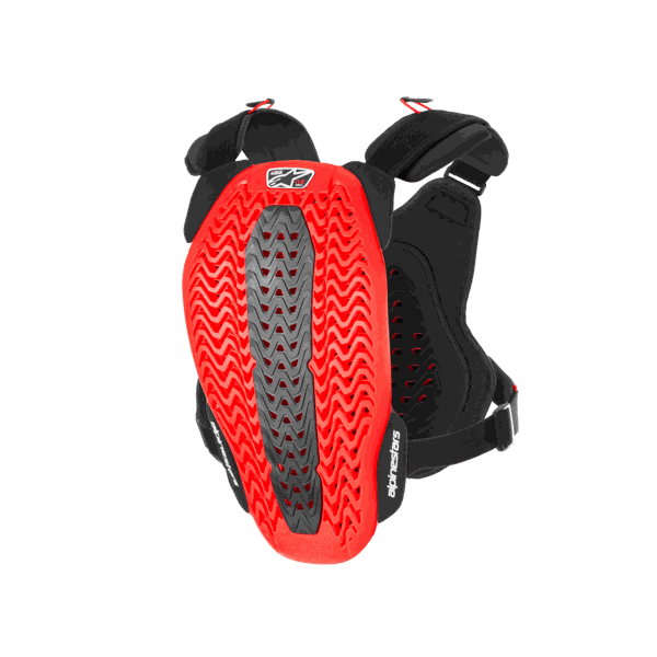 Alpinestars A-5 Plasma Chest Protector - Black / Red / White