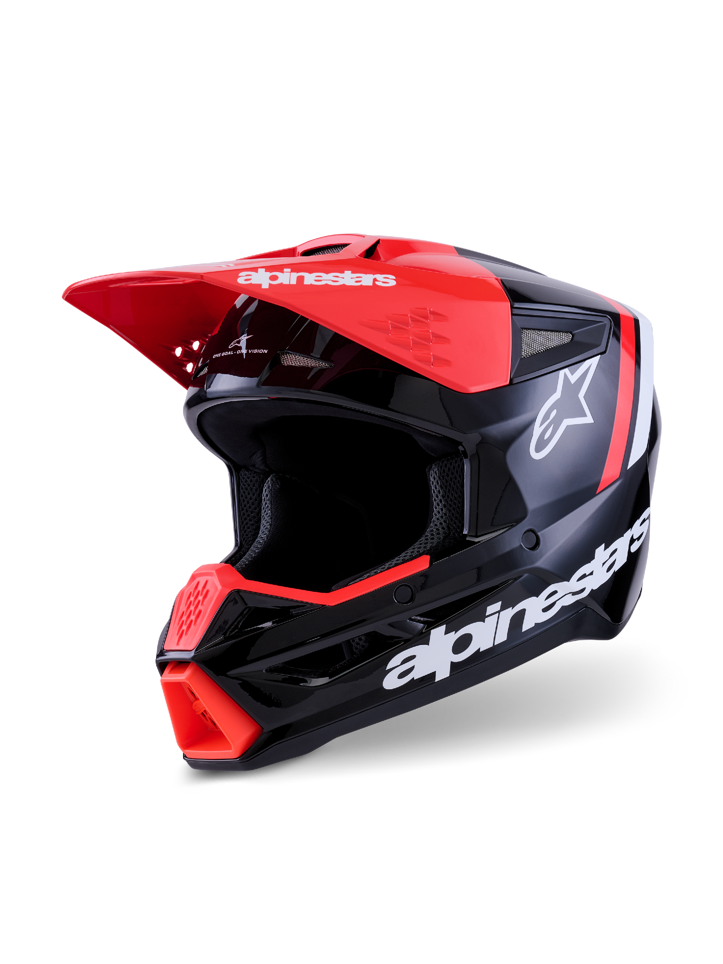 Alpinestars SM3 Radium Helmet - Black / Red / White