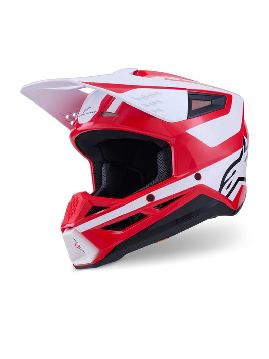 Alpinestars SM3 Heat Helmet - Red / White / Black