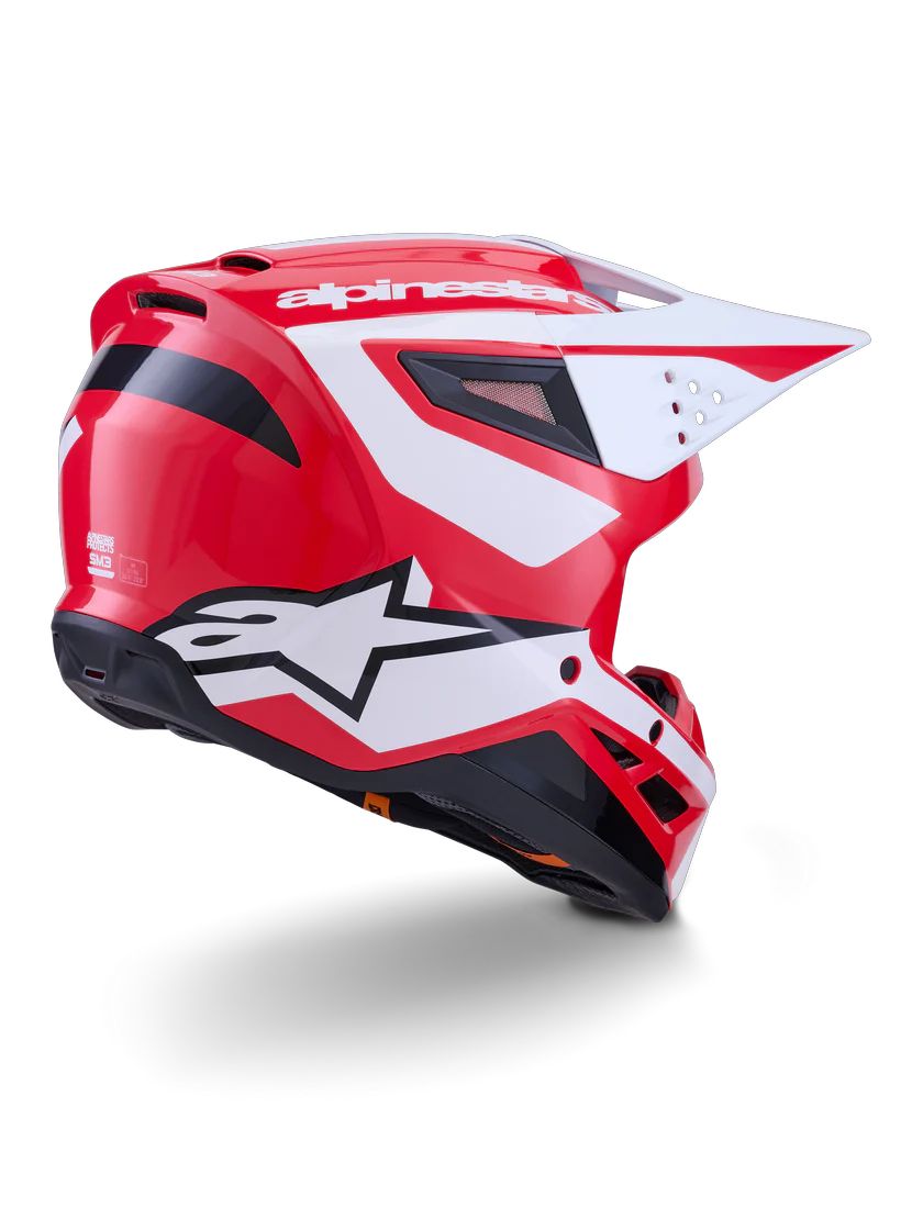 Alpinestars SM3 Heat Helmet - Red / White / Black