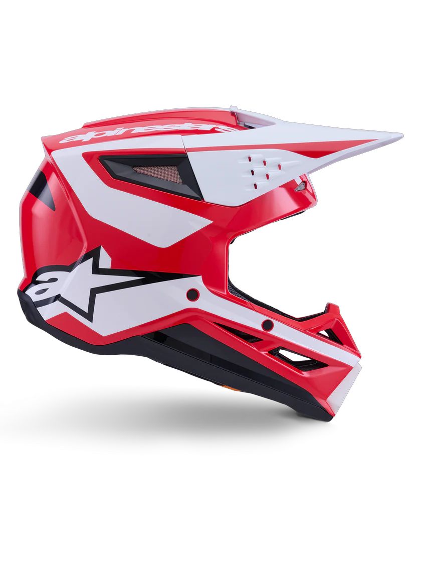 Alpinestars SM3 Heat Helmet - Red / White / Black