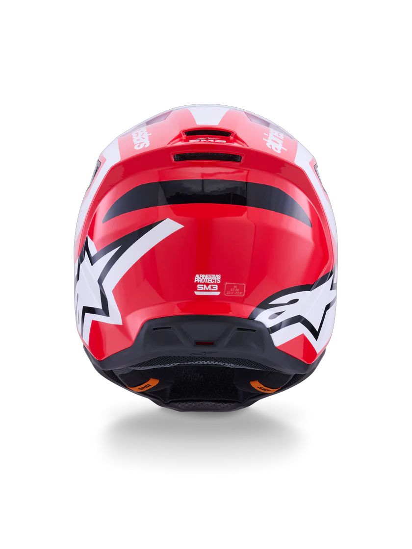 Alpinestars SM3 Heat Helmet - Red / White / Black