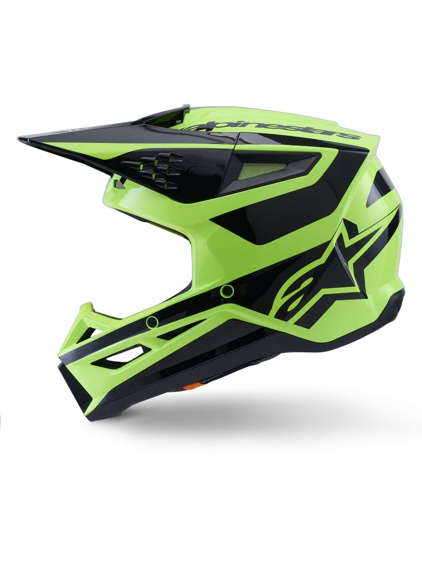 Alpinestars SM3 Heat Helmet - Yellow / Gloss / Black