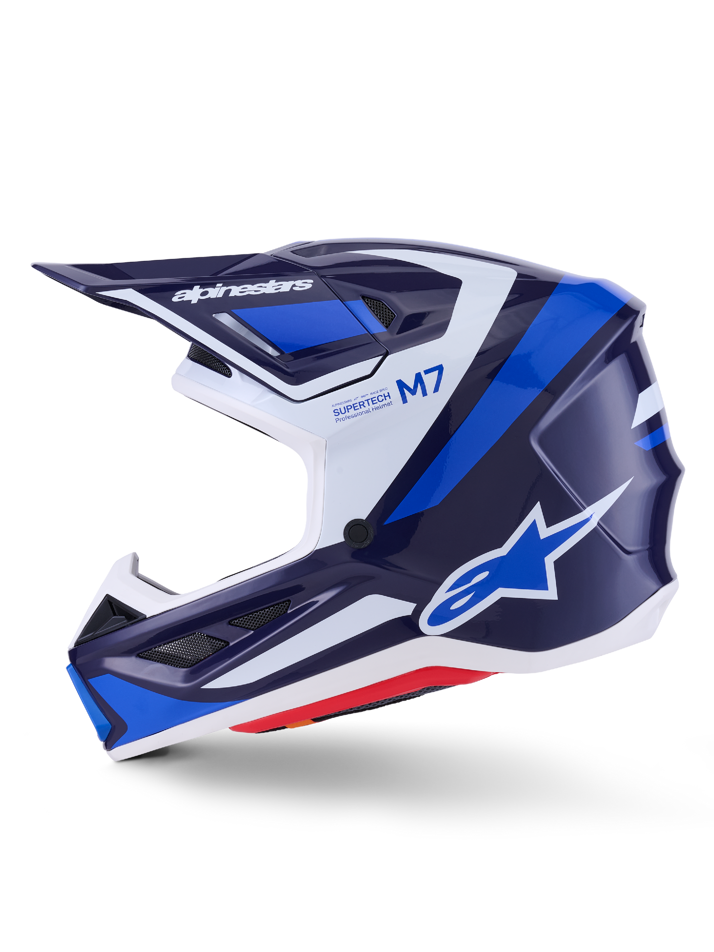 Alpinestars SM7 Rise Helmet - Blue / White