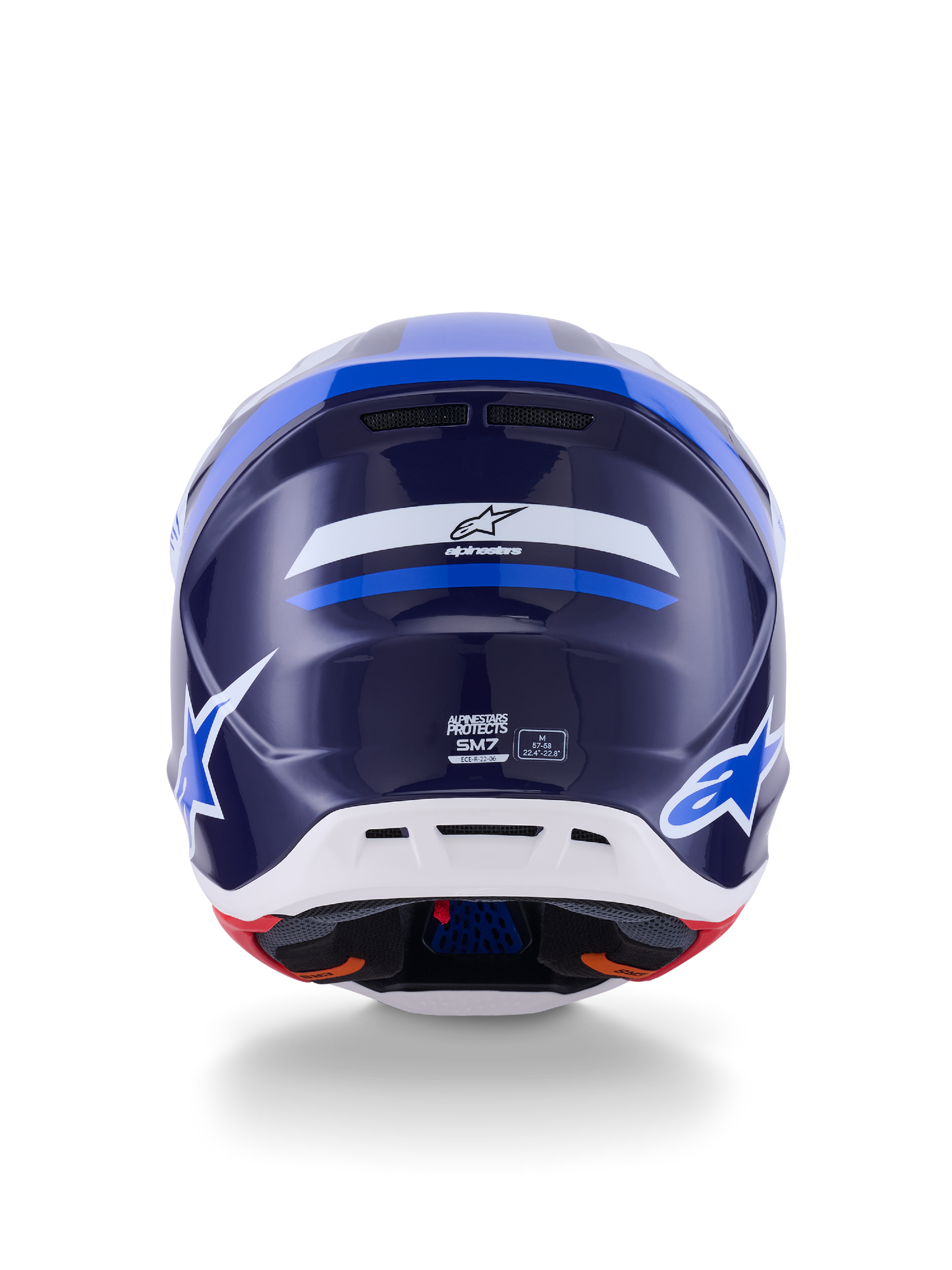 Alpinestars SM7 Rise Helmet - Blue / White