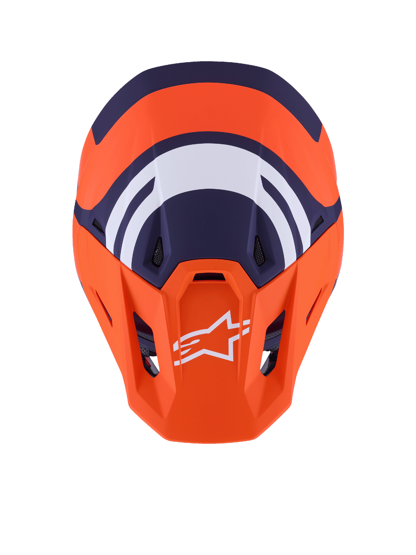 Alpinestars SM7 Core Helmet - Orange / Blue / White