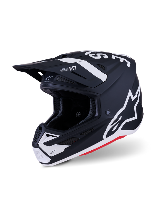 Alpinestars SM7 Dasher Helmet - Black / White