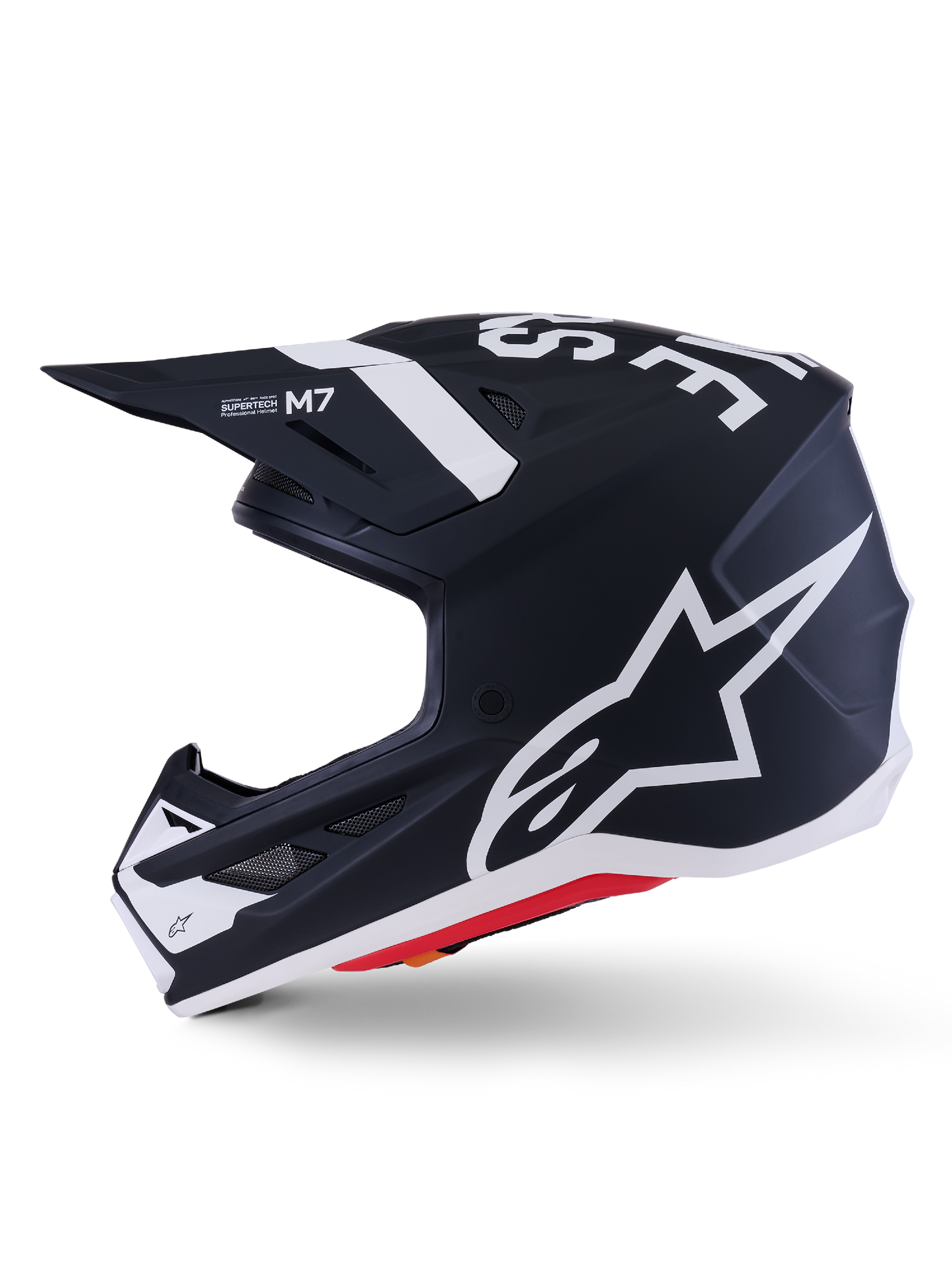 Alpinestars SM7 Dasher Helmet - Black / White