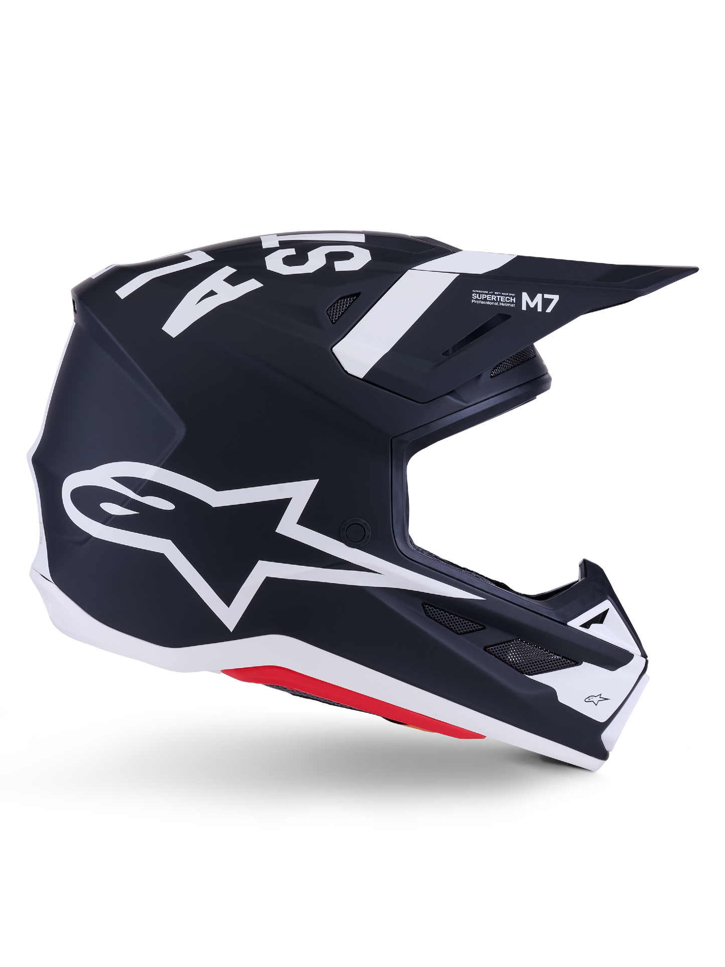 Alpinestars SM7 Dasher Helmet - Black / White