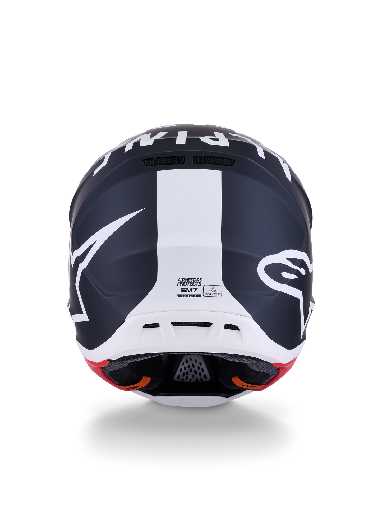 Alpinestars SM7 Dasher Helmet - Black / White