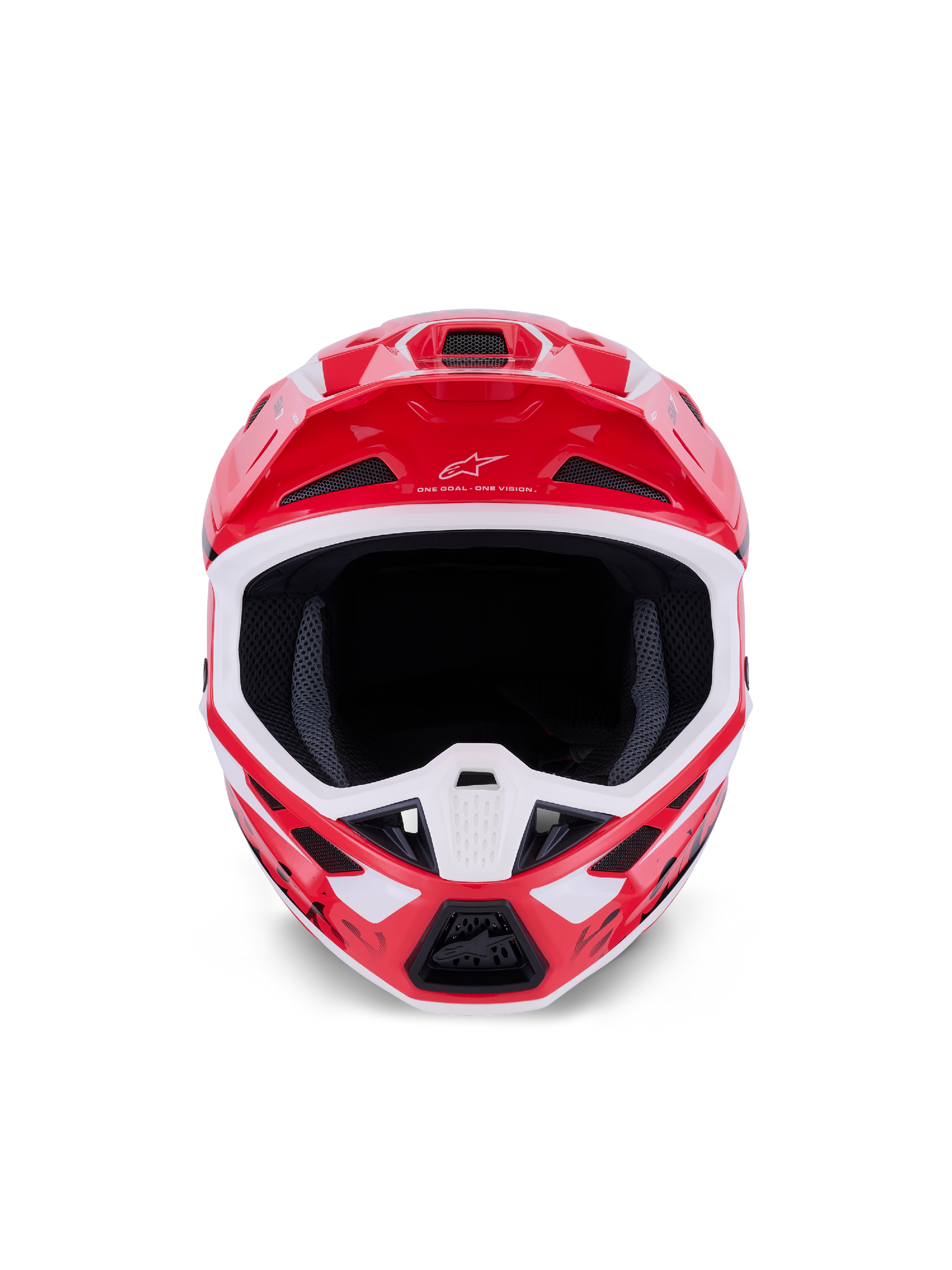Alpinestars SM7 Deed Helmet - Red / Black